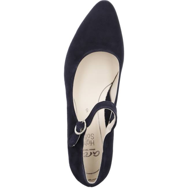 Escarpin Ara London Bleu Femme | QQL-7756912