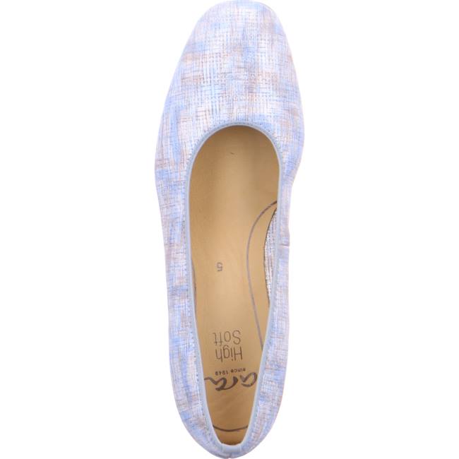 Escarpin Ara Graz Bleu Femme | ELV-1442015