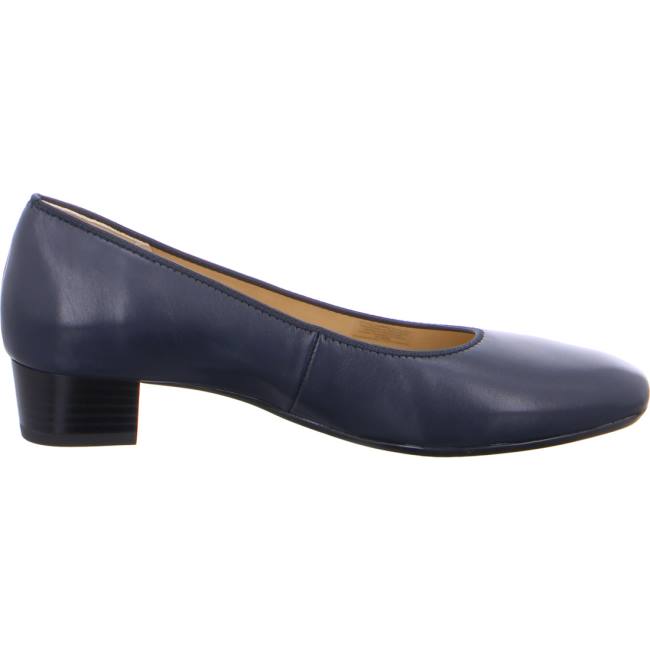 Escarpin Ara Court Milano Bleu Femme | IRD-7740335