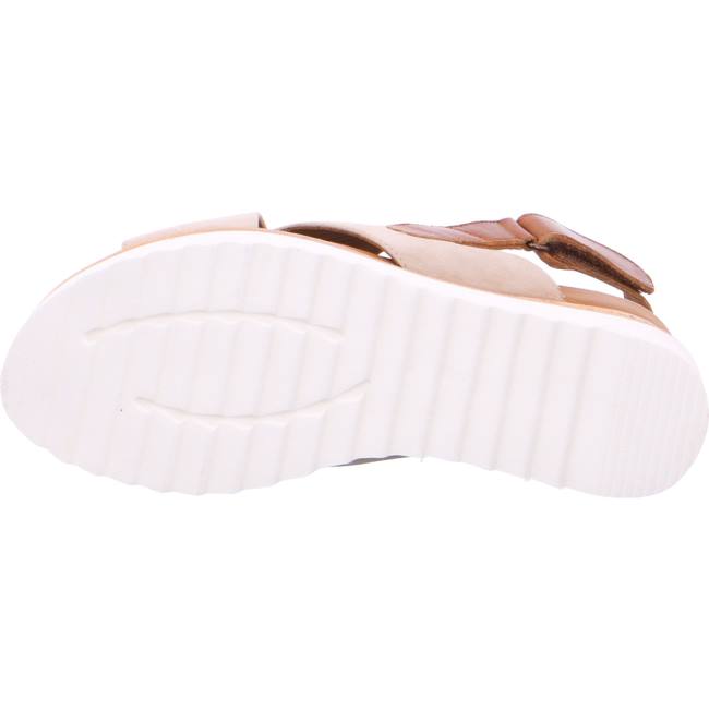 Sandale Ara Wedge Valencia Beige Femme | BAS-1607409