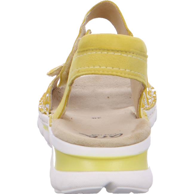 Sandale Ara Tampa Jaune Femme | ELS-4908410