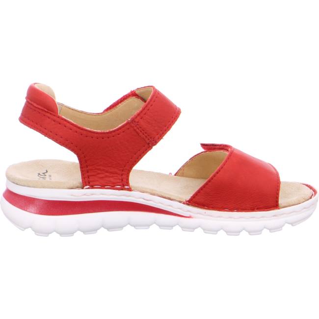 Sandale Ara Tampa Rouge Femme | BOQ-6880657