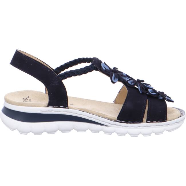 Sandale Ara Tampa Bleu Femme | ZSG-1579331