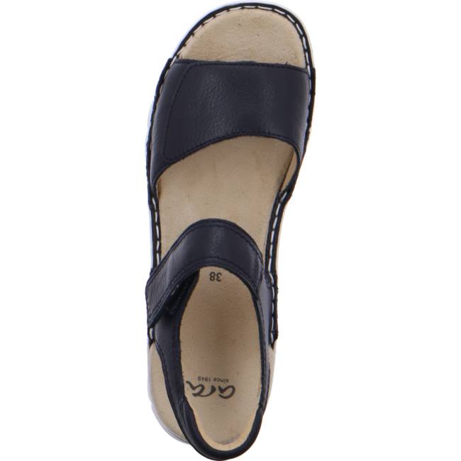 Sandale Ara Tampa Bleu Femme | ZZU-7101548