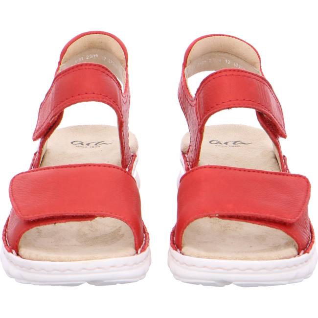 Sandale Ara Tampa Rouge Femme | BOQ-6880657