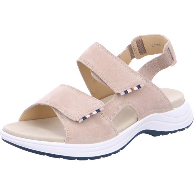 Sandale Ara Panama Beige Femme | DAF-6063797