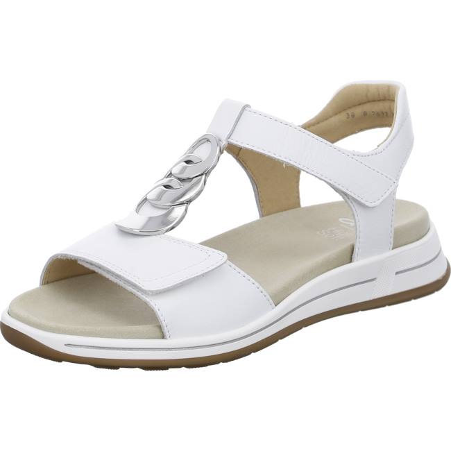 Sandale Ara Osaka Blanche Femme | WUP-7779253