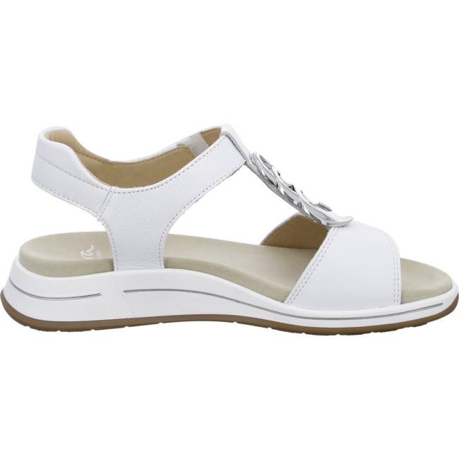 Sandale Ara Osaka Blanche Femme | WUP-7779253