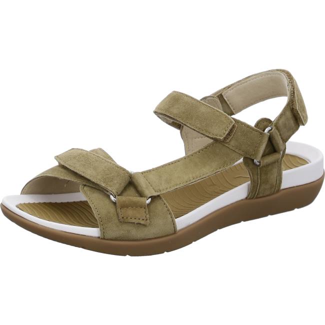 Sandale Ara Nepal Khaki Vert Femme | HLM-4414767