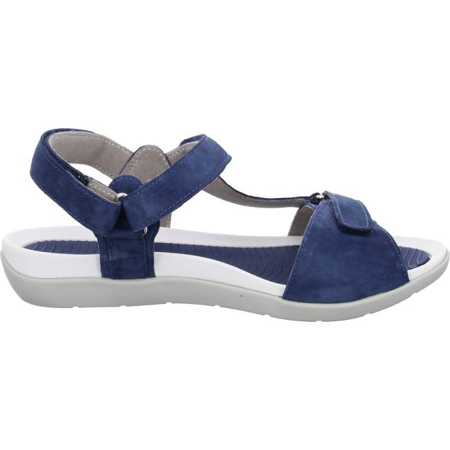 Sandale Ara Nepal Bleu Femme | XUT-8914042