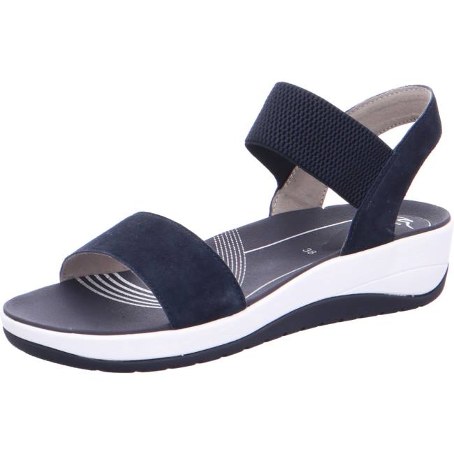 Sandale Ara Napoli Bleu Femme | NIX-7316513