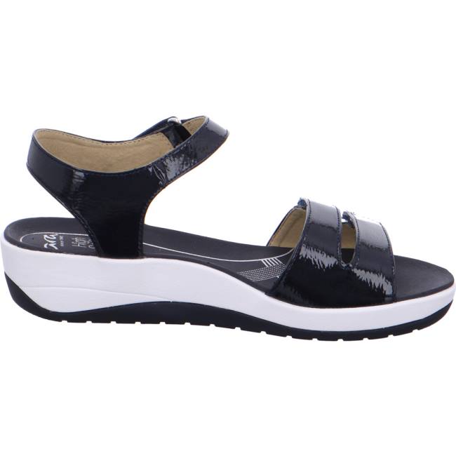 Sandale Ara Napoli Bleu Femme | CKO-2104335