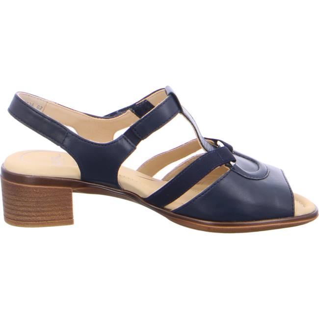 Sandale Ara Lugano Bleu Femme | FVZ-5893881