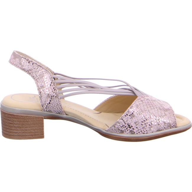 Sandale Ara Lugano Beige Femme | UTL-1029340