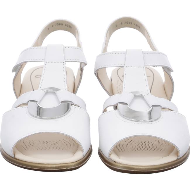 Sandale Ara Lugano Blanche Femme | ZDN-5375609