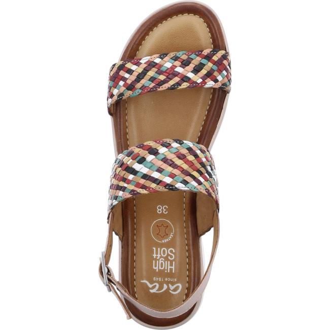 Sandale Ara Kreta Multi Multicolore Femme | QJC-0640155