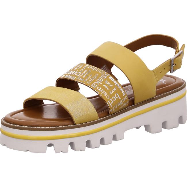 Sandale Ara Kopenhagen Sole Jaune Femme | VTW-5530379