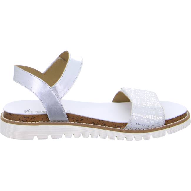 Sandale Ara Kent-sport Nebbia Blanche Femme | VNI-2013956