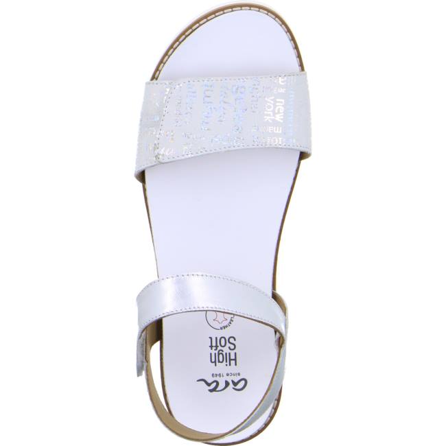 Sandale Ara Kent-sport Nebbia Blanche Femme | VNI-2013956