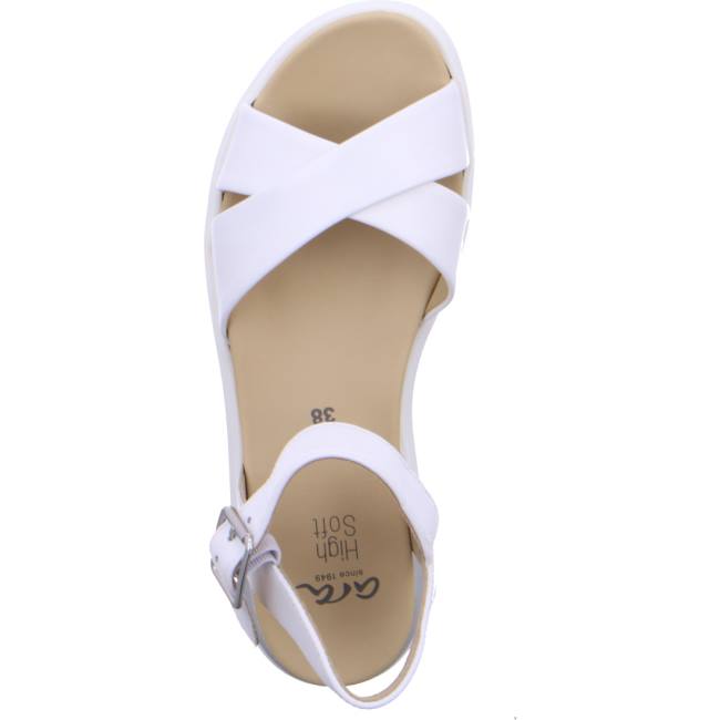 Sandale Ara Ibiza Blanche Femme | YNM-7957641