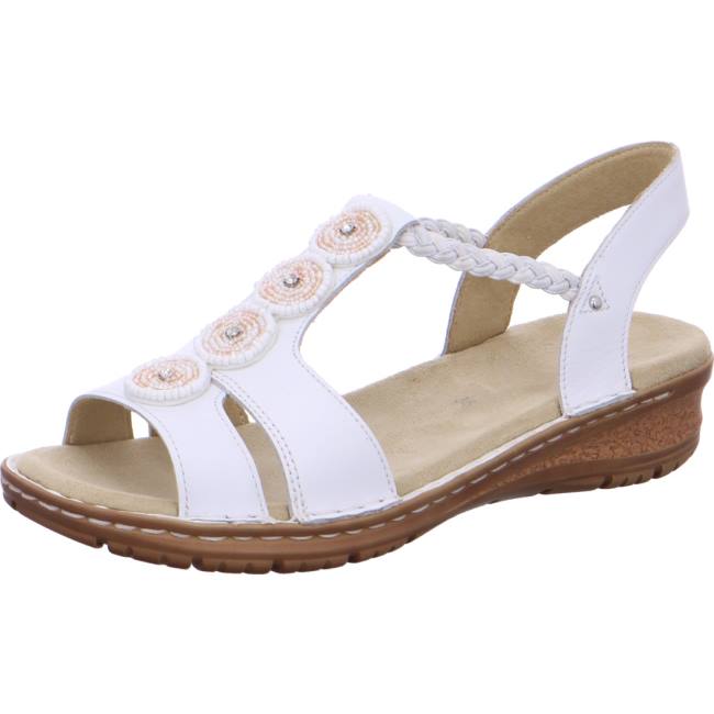 Sandale Ara Hawaii Blanche Femme | GXD-6893210