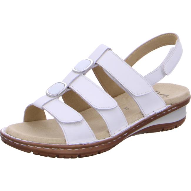 Sandale Ara Hawaii Blanche Femme | NDQ-2190328