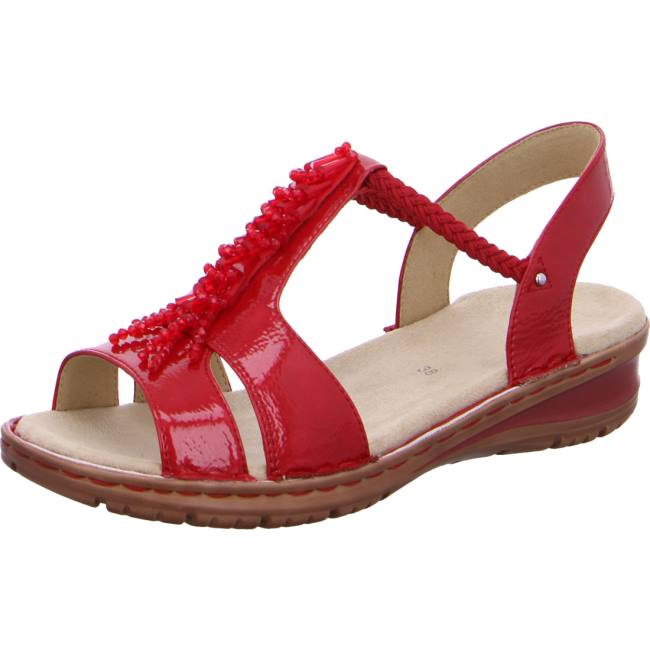 Sandale Ara Hawaii Rouge Femme | NTN-2698492