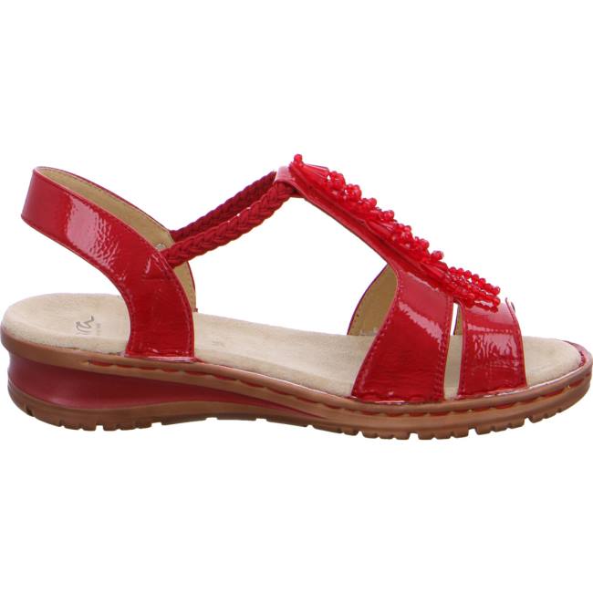 Sandale Ara Hawaii Rouge Femme | NTN-2698492