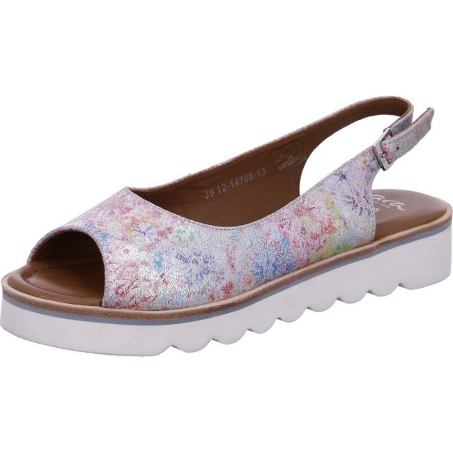 Sandale Ara Genua Multicolore Femme | JDO-4859600