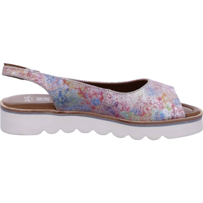 Sandale Ara Genua Multicolore Femme | JDO-4859600