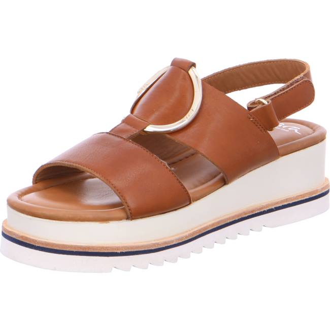 Sandale Ara Durban Marron Femme | GTZ-1833983