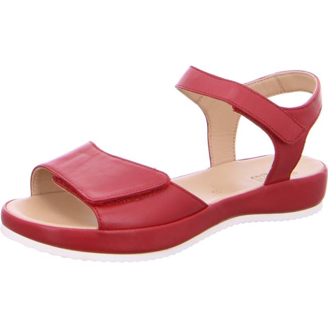 Sandale Ara Dubai Rouge Femme | SOG-8611844