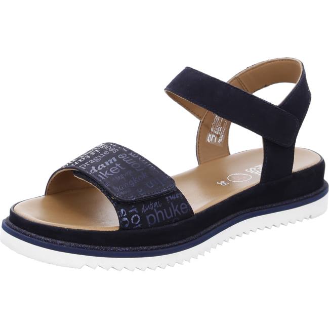 Sandale Ara Dubai Bleu Femme | OZH-4136256