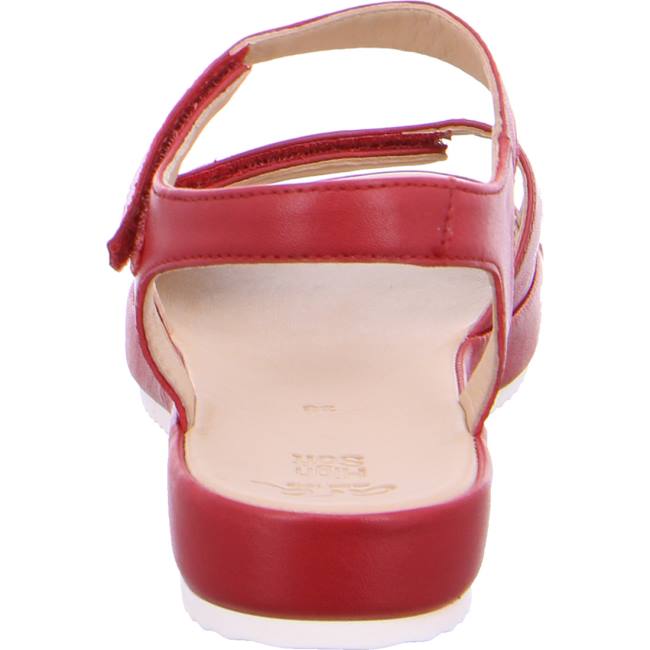 Sandale Ara Dubai Rouge Femme | SOG-8611844