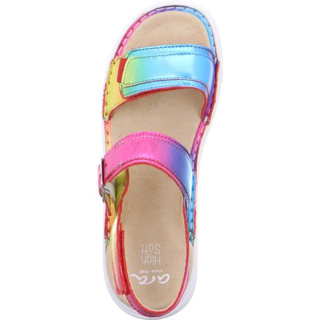 Sandale Ara Courtyard Rainbow Multicolore Femme | TCB-9478206