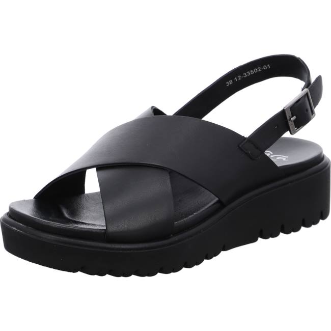 Sandale Ara Bilbao Noir Femme | SEB-5054675