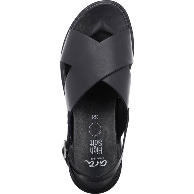 Sandale Ara Bilbao Noir Femme | SEB-5054675