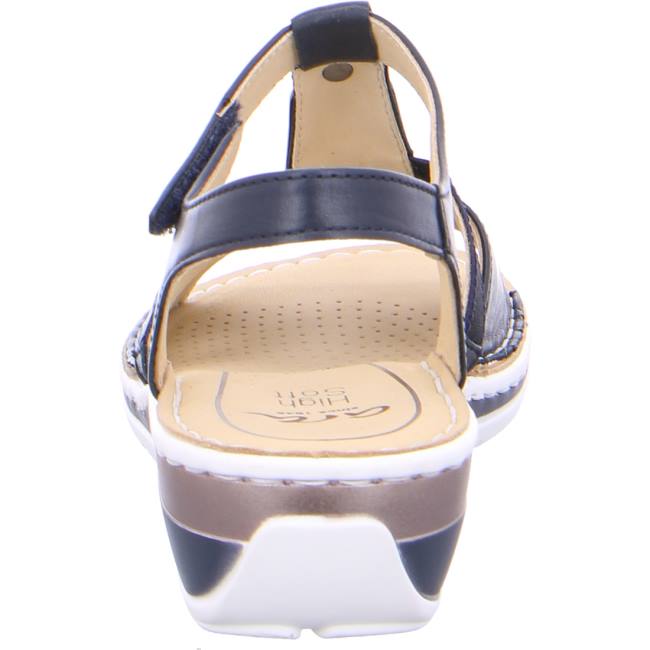 Sandale Ara Amalfi Bleu Femme | NNW-2888043