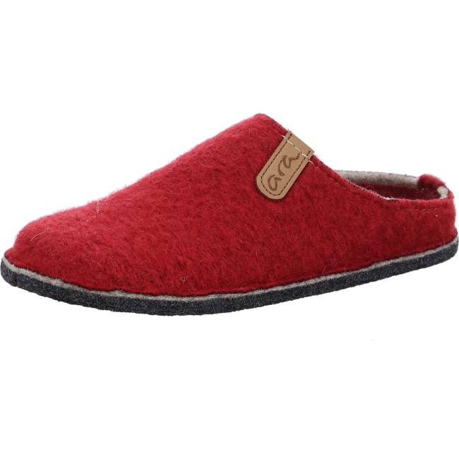 Chausson Ara Cosy Rouge Femme | SXB-1588474