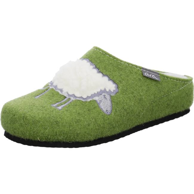 Chausson Ara Cosy Vert Femme | USH-1690311