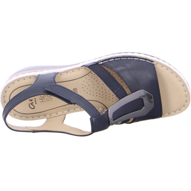 Sandale Ara Amalfi Bleu Femme | NNW-2888043