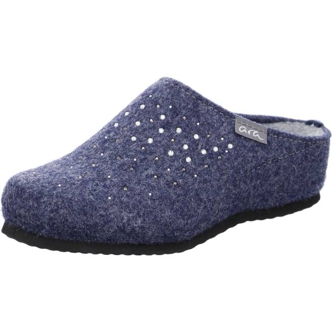 Chausson Ara Cosy Bleu Femme | LRE-7973519