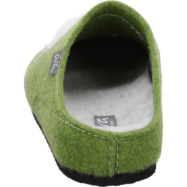 Chausson Ara Cosy Vert Femme | USH-1690311