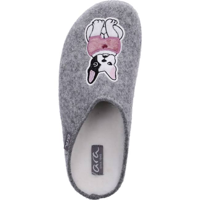 Chausson Ara Cosy Grise Femme | SVT-9686032