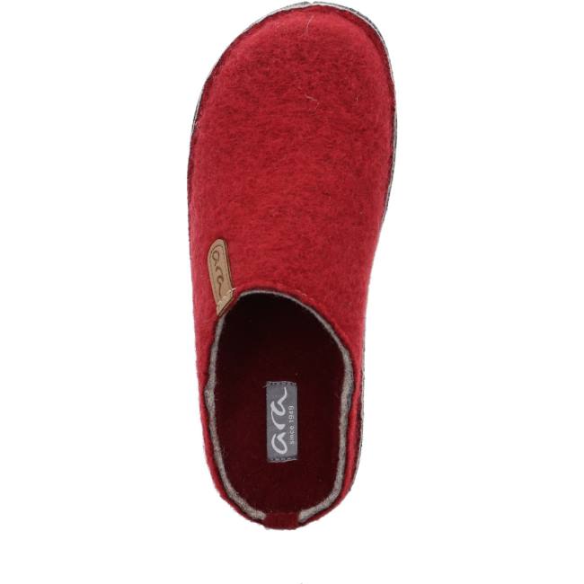 Chausson Ara Cosy Rouge Femme | SXB-1588474