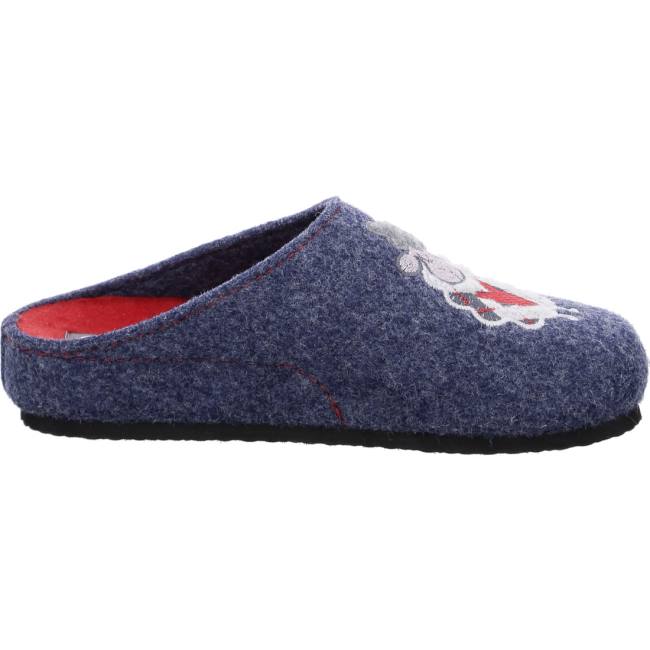 Chausson Ara Cosy Bleu Femme | DTQ-6215411