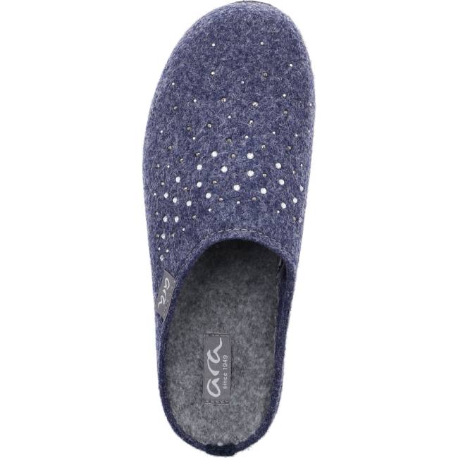 Chausson Ara Cosy Bleu Femme | LRE-7973519