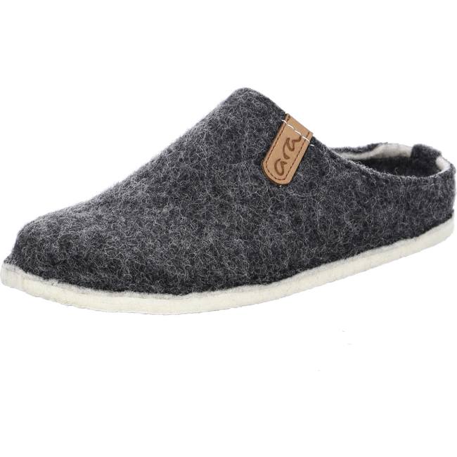 Chausson Ara Cosy Anthracite Grise Femme | TKE-7650224