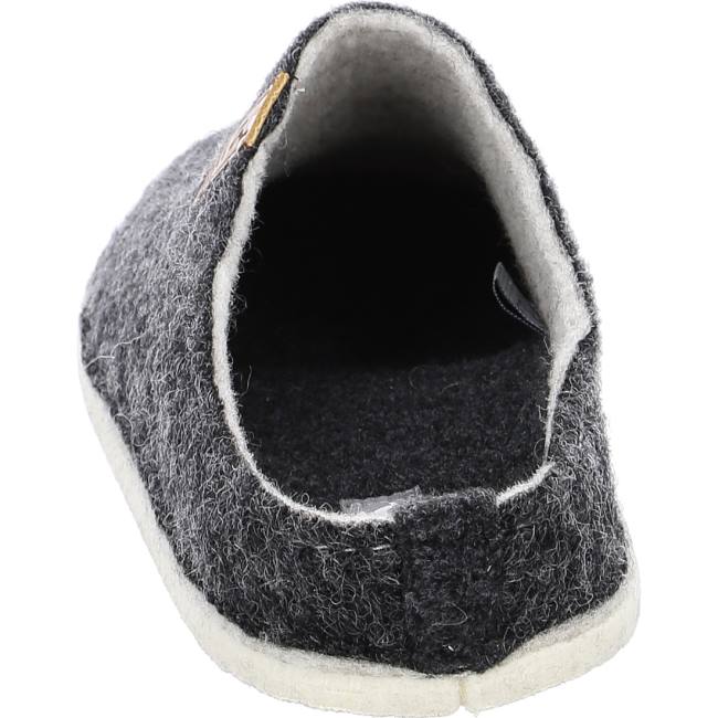 Chausson Ara Cosy Anthracite Grise Femme | TKE-7650224