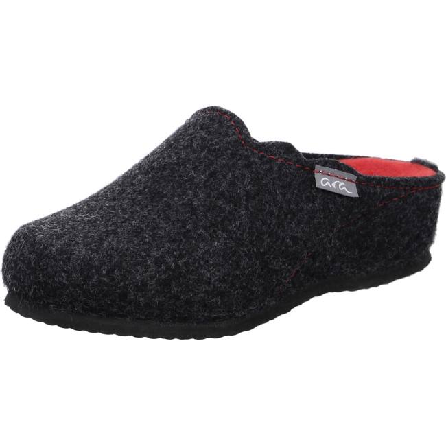 Chausson Ara Cosy Anthracite Grise Femme | HYH-6538842